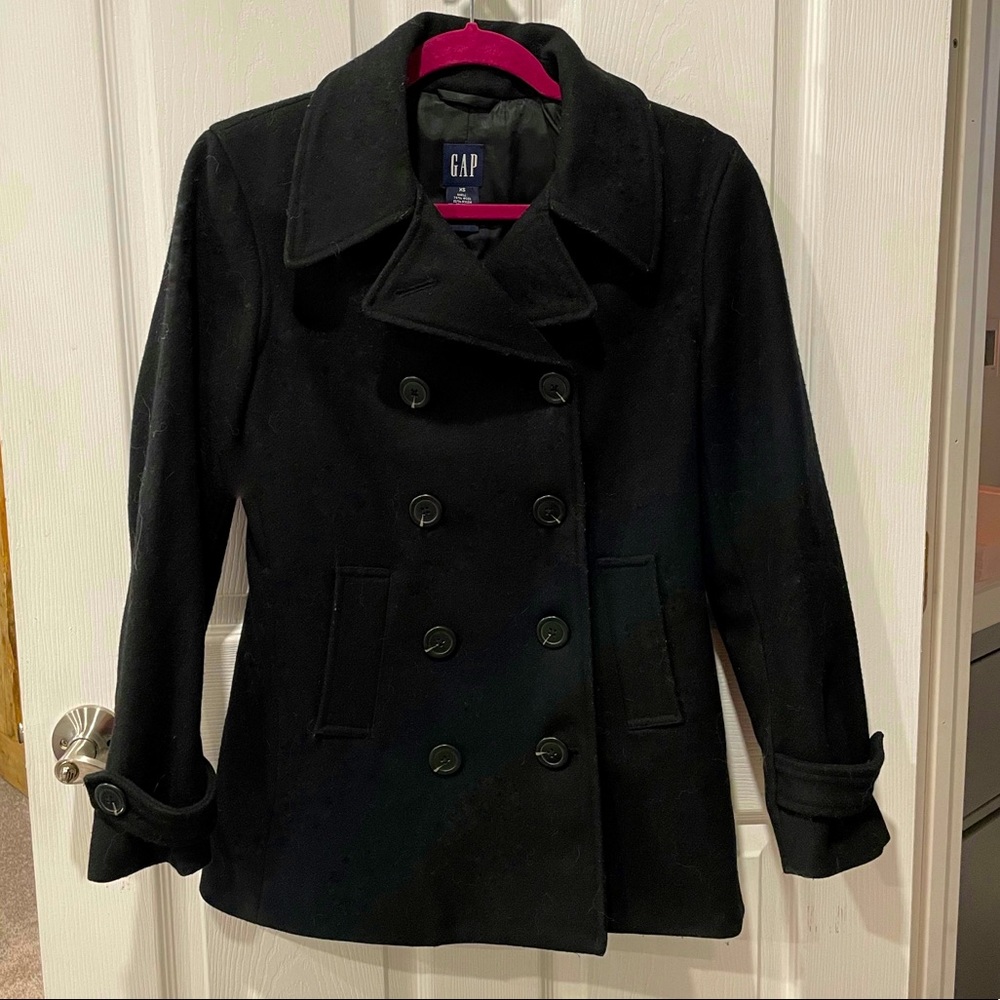 Gap wool pea coat